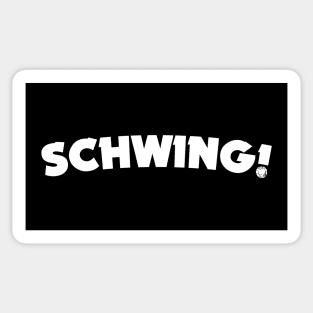 Waynes World Schwing Quote Sticker